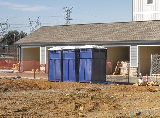 the number of construction portable toilets needed for a job site depends on the size and duration of the project, as well as the number of workers on site